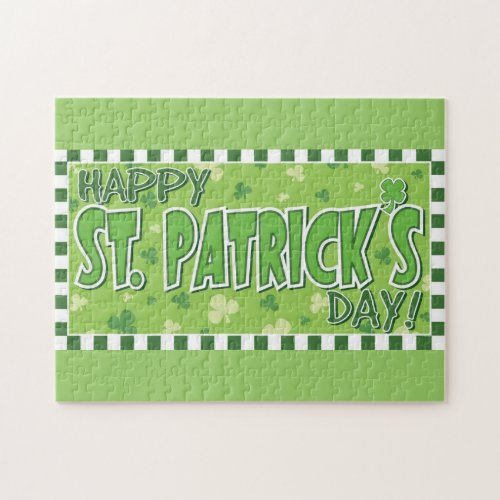 Happy St Patricks Day Jigsaw Puzzle