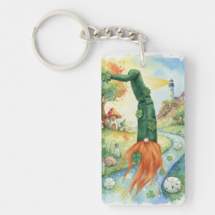 Happy St. Patrick's Day Keychain