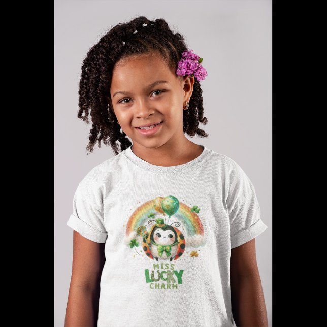 Happy St. Patrick's Day Ladybug Toddler T-shirt (Creator Uploaded)