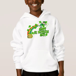 Happy St Patricks Day Leprechaun Hoodie