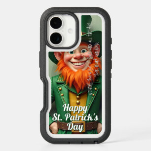 Happy St. Patrick's Day Leprechaun iPhone 16 Case