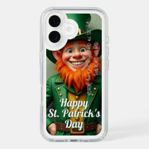Happy St. Patrick's Day Leprechaun iPhone 16 Case