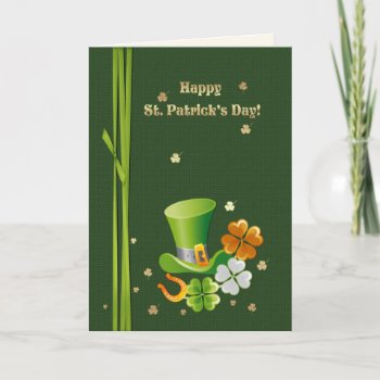 Happy St. Patrick's Day. Lucky Charms Card by artofmairin at Zazzle