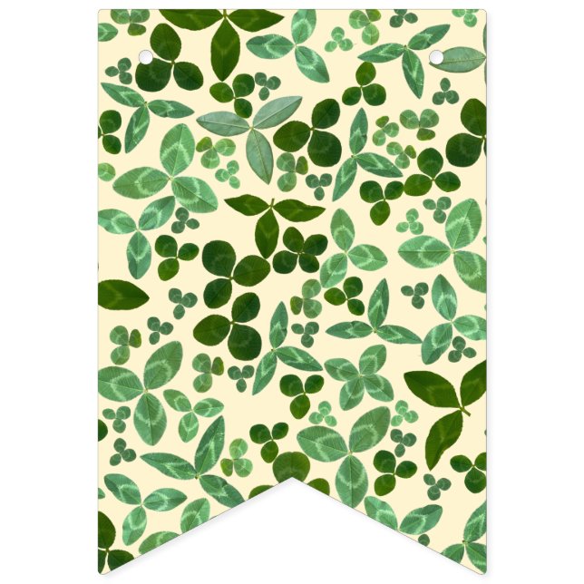Happy St. Patrick's Day Lucky Clover  Bunting Flags (First Flag)