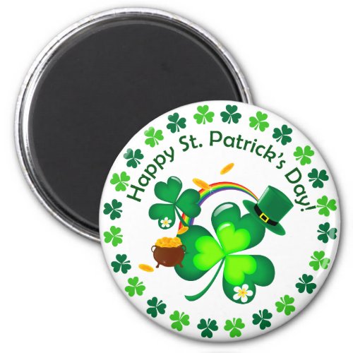 Happy St Patricks Day Magnet