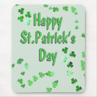 Happy St. Patrick's Day Mouse Pad