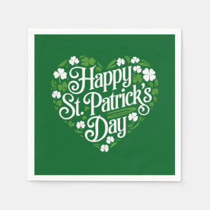 Happy St Patrick's Day  Napkins