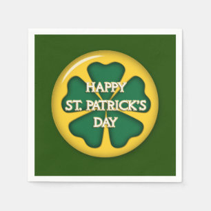 Happy St. Patrick's Day Paper Napkins