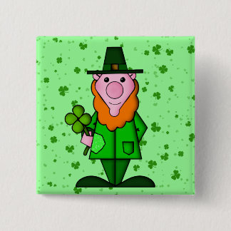 Happy St. Patrick's Day Pinback Button