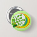 Happy St. Patrick's Day! Pinback Button | Zazzle