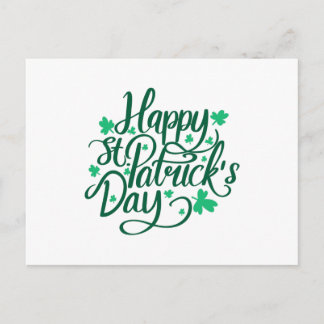 Happy St Patricks Day Postcard