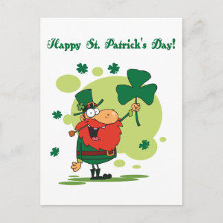 Happy St. Patrick's Day Postcard
