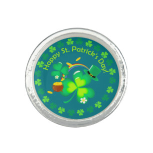 Happy St. Patrick's Day Ring