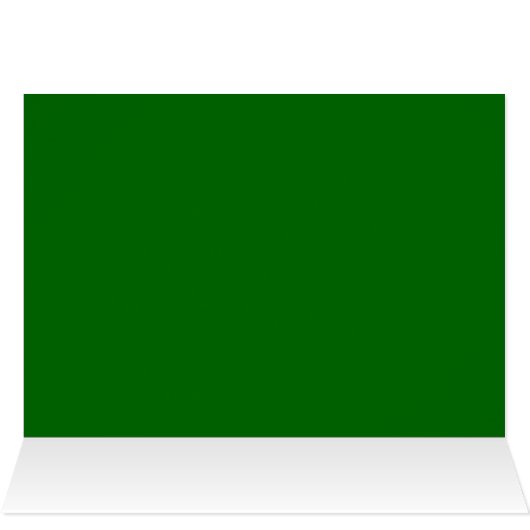 Happy St. Patrick's Day Shamrock Pattern Card (Inside Horizontal (Top))