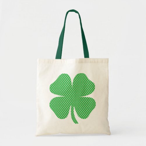 Happy St Patricks Day  Shamrock Pattern Tote Bag