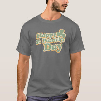 Happy St. Patrick's Day Shamrock T-Shirt