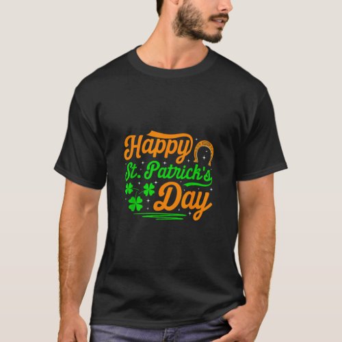 Happy St Patricks Day Shamrock  T_Shirt