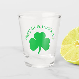 Happy St Patrick's Day Shot Glass
