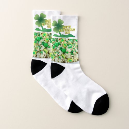 Happy St Patricks Day  Socks Mens and Womens