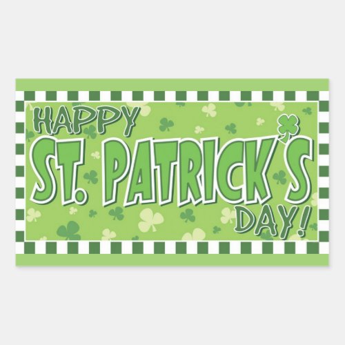 Happy St Patricks Day Sticker