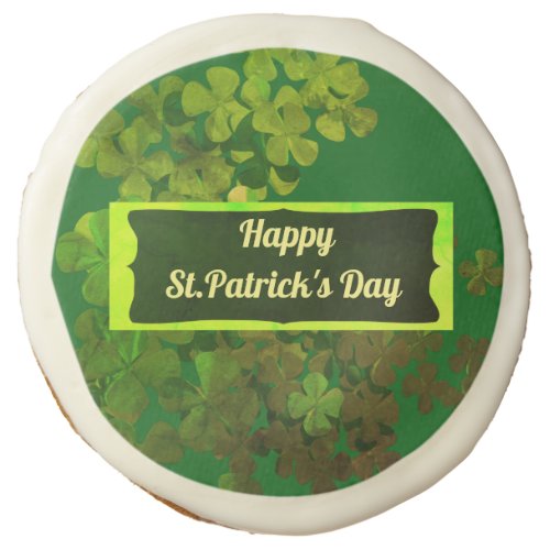   Happy  StPatricks Day Sugar Cookies