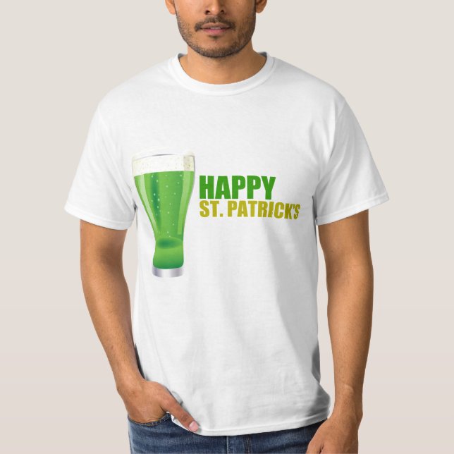 Happy St. Patrick's Day T-Shirt (Front)
