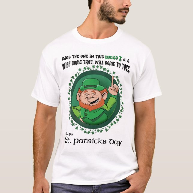 Happy St. Patricks Day T-Shirt (Front)