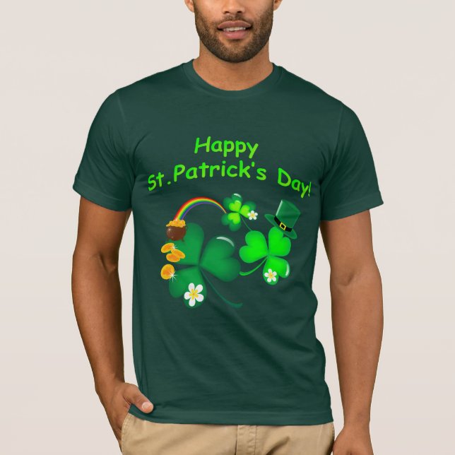 Happy St. Patrick's Day! T-Shirt (Front)