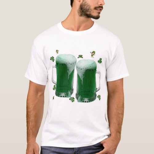 Happy St Patricks Day T_Shirt Beer