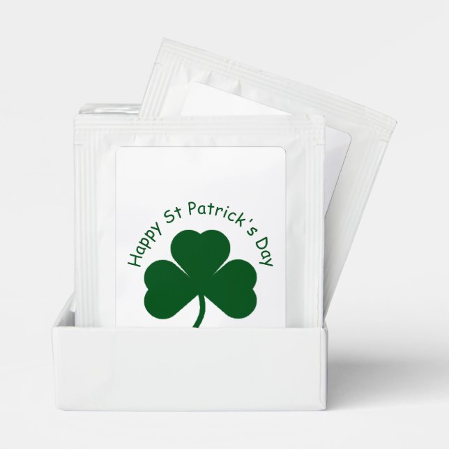 Happy St Patrick's Day Tea Bag Drink Mix (Pair)