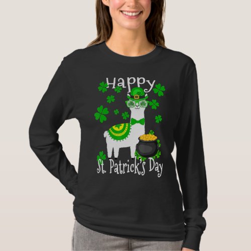 Happy St Patricks Day Three Gnome Irish Shamrock  T_Shirt