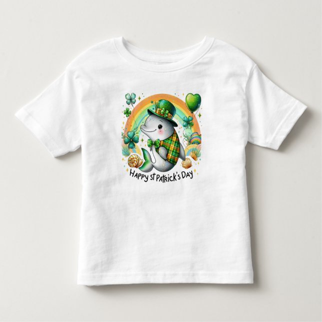 Happy St. Patrick's Day  Toddler T-shirt (Front)