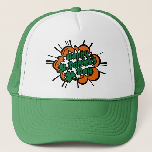 Happy St Patricks Day Trucker Hat