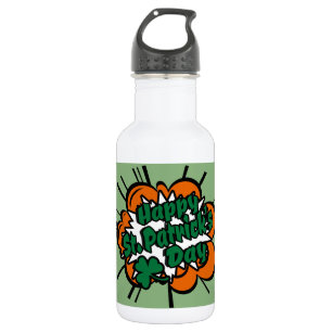 Happy St. Patrick's Day Water Bottle