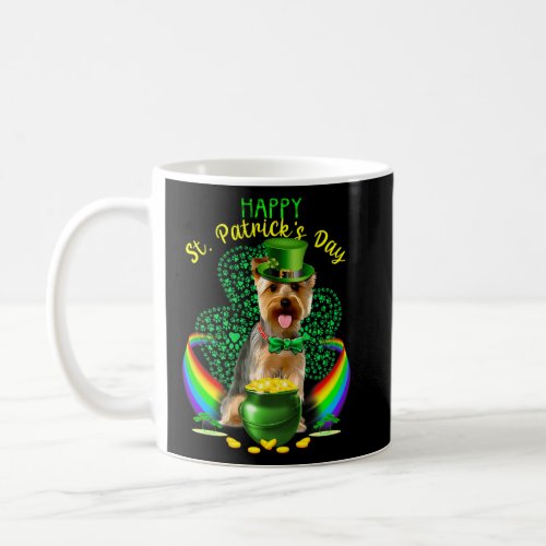 Happy St Patricks Day Yorkshire Leprechaun Hat Sha Coffee Mug