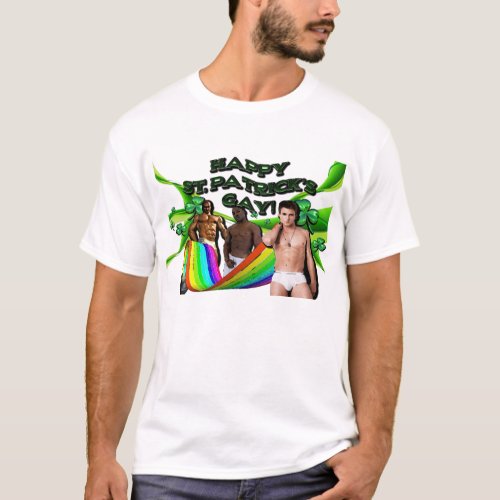 Happy St Patricks Gay T_Shirt