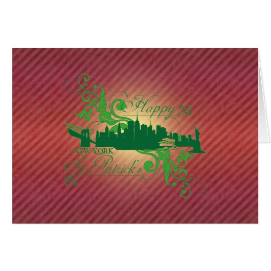 HAPPY ST.PATRICKS - Greeting Card (Front Horizontal)