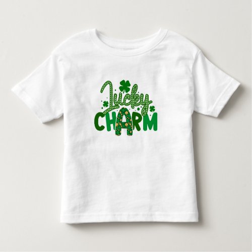 Happy St Patricks  Lucky Charm Toddler T_shirt