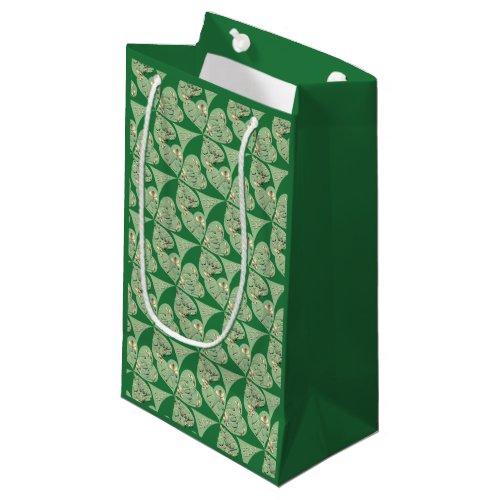 Happy St Patricks Shamrocks Small Gift Bag