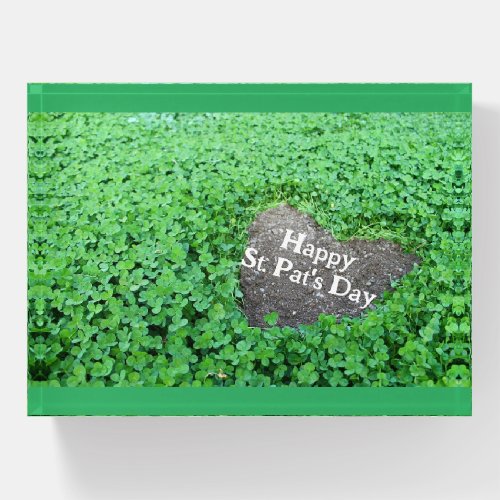 Happy St Pats Day Paperweight