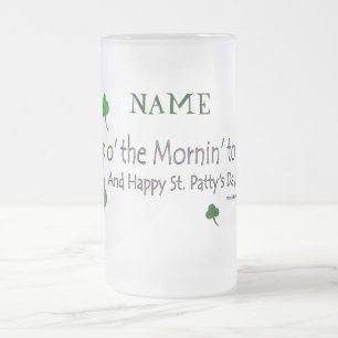 Happy St. Patty's Day (1b) - Personalize - Stein