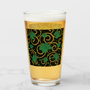 Happy St. Patty's Day Glass