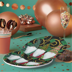 Happy St. Patty's Day GNOMES     Paper Plates
