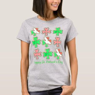 Happy St. Saint Patrick's Day Shamrock Cookie T-Shirt