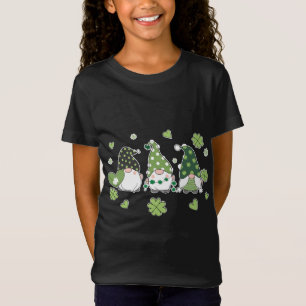 Happy St Saint Patricks Patrick's Day Gnome Trio S T-Shirt