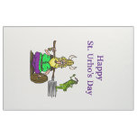 Happy St. Urho's Day Fabric for Flag or Decoration