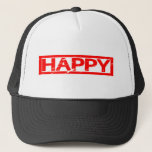 Happy Stamp Trucker Hat