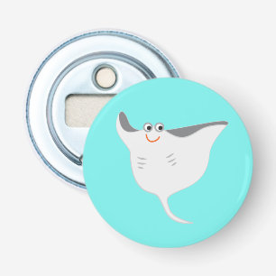 Happy Stingray Bottle Opener