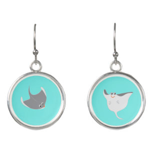 Happy Stingrays Earrings