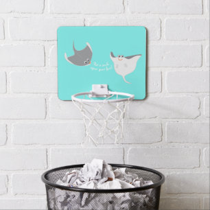 Happy Stingrays Mini Basketball Hoop